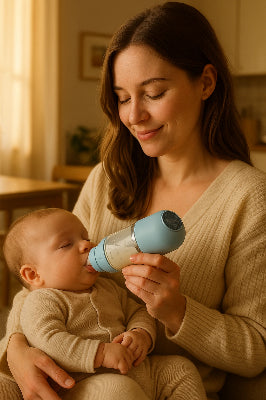 Biberon à remplissage rapide avec stockage de lait en poudre - Choupinoo
