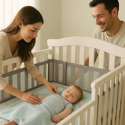 tour de lit anti étouffement pour bébé