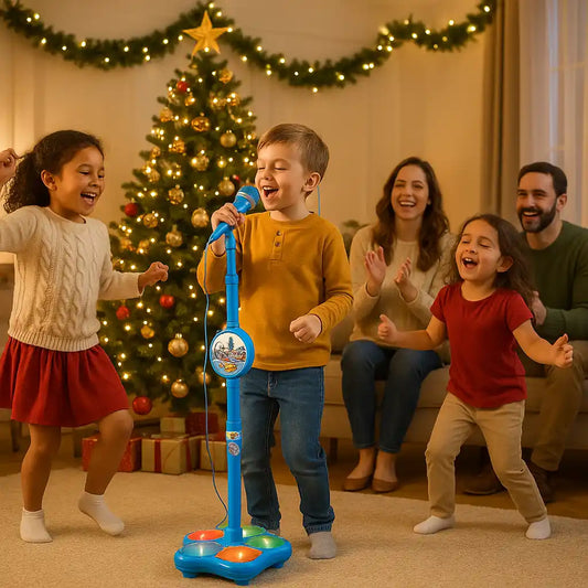 Micro Karaoké Enfant Jouet bleu | Starkids