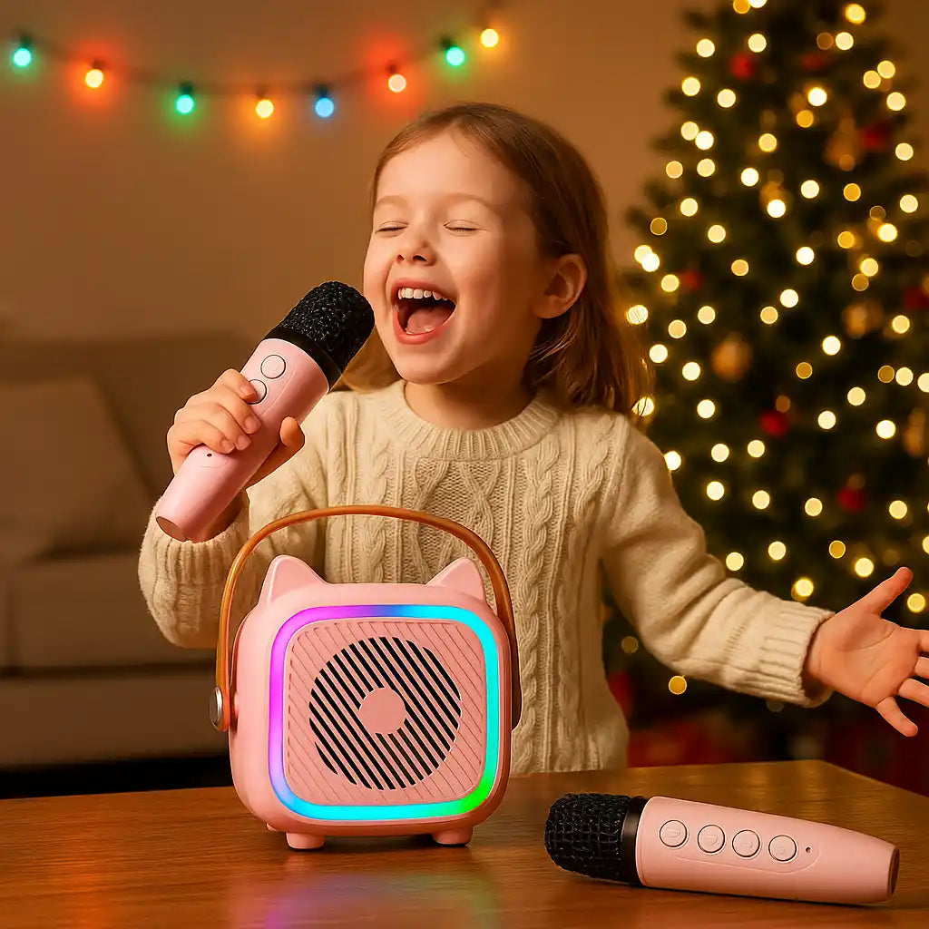 Micro Karaoké Enceinte & Bluetooth Enfant