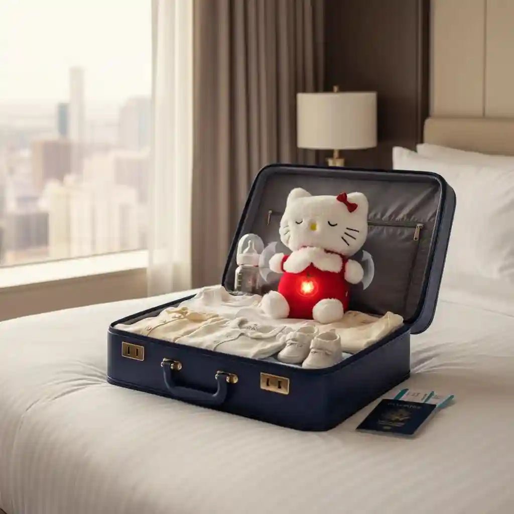 Hello Kitty Peluche Qui Respire Bébé Sommeil - Choupinoo