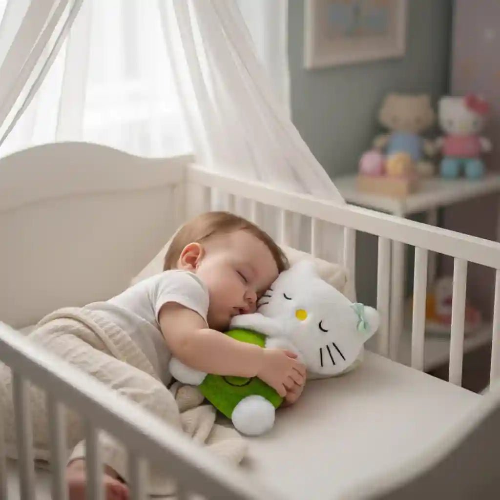 Hello Kitty Peluche Qui Respire Bébé Sommeil - Choupinoo