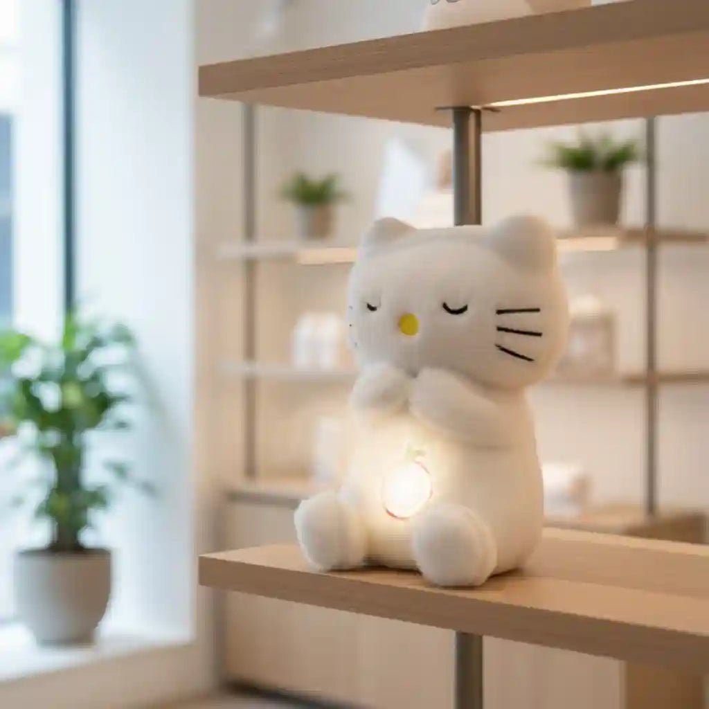 Hello Kitty Peluche Qui Respire Bébé Sommeil - Choupinoo