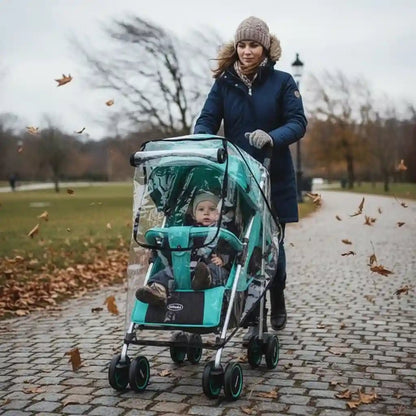Housse pluie poussette universelle sans PVC - Choupinoo
