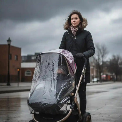 Housse pluie poussette universelle sans PVC - Choupinoo