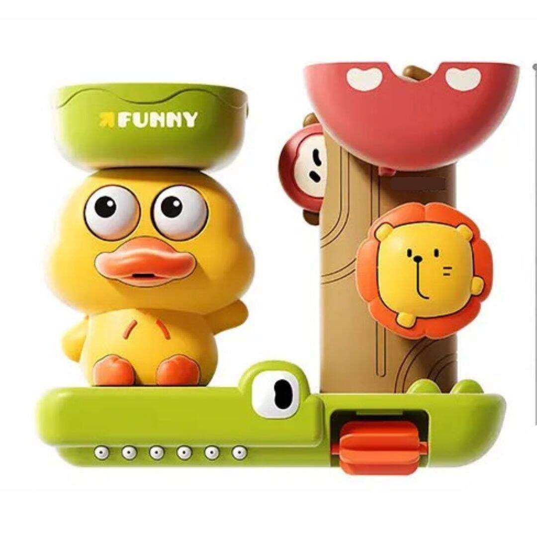 Jeux de bain bebe moulin à eau animaux mignons - Choupinoo