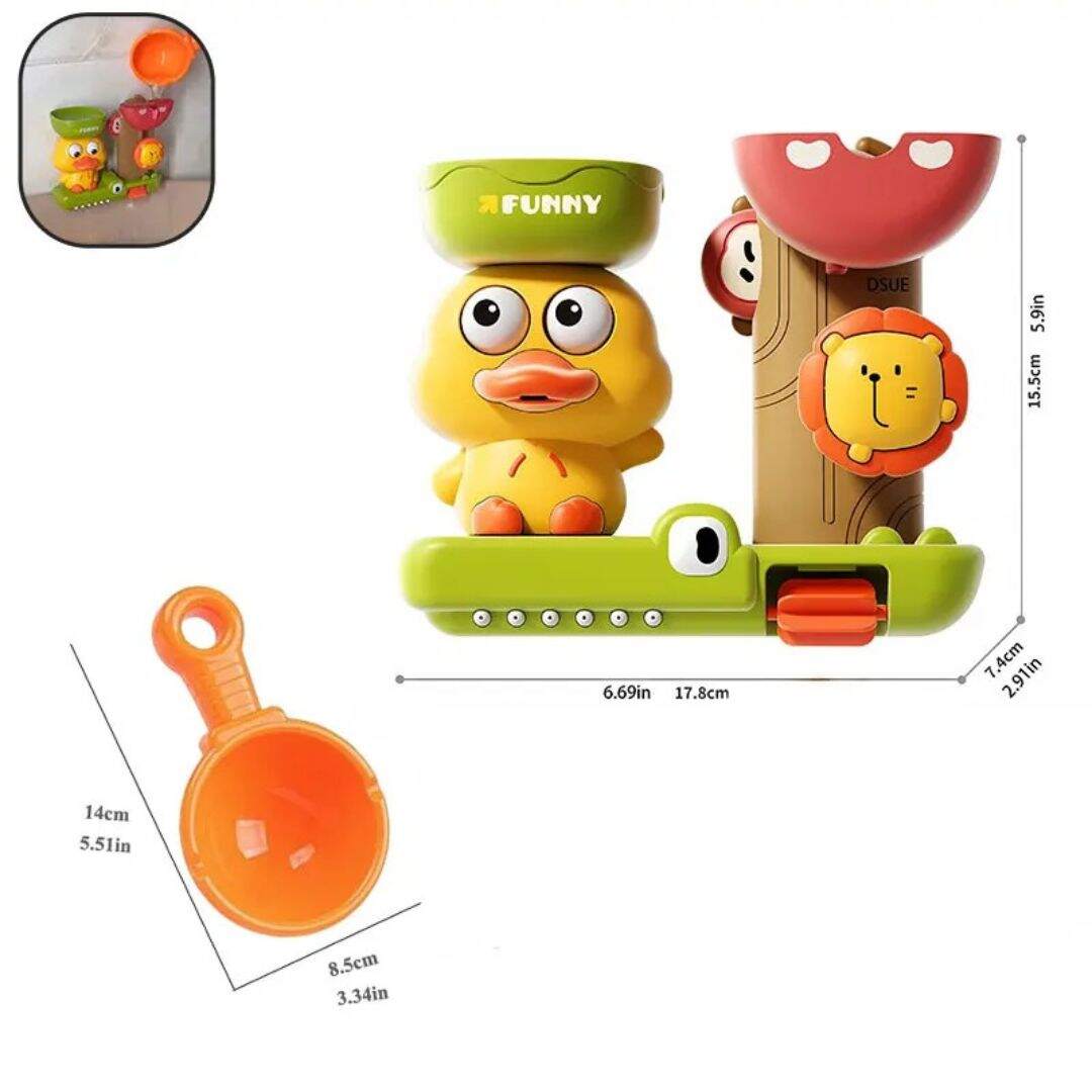 Jeux de bain bebe moulin à eau animaux mignons - Choupinoo