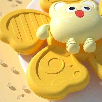 Jouet de bain bébé 0 - 6 mois spinner ventouse hélice tournante - Choupinoo