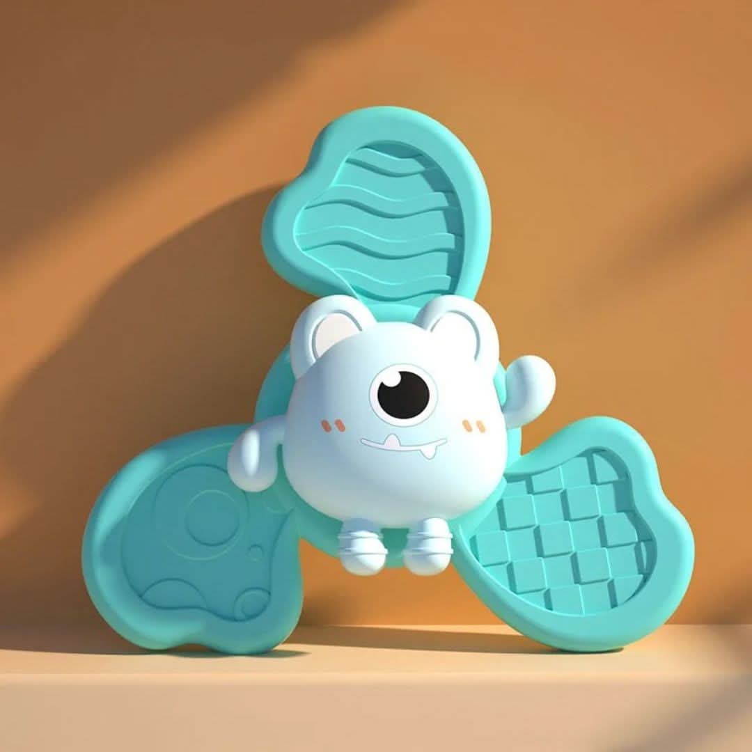 Jouet de bain bébé 0 - 6 mois spinner ventouse hélice tournante - Choupinoo