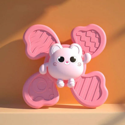 Jouet de bain bébé 0 - 6 mois spinner ventouse hélice tournante - Choupinoo
