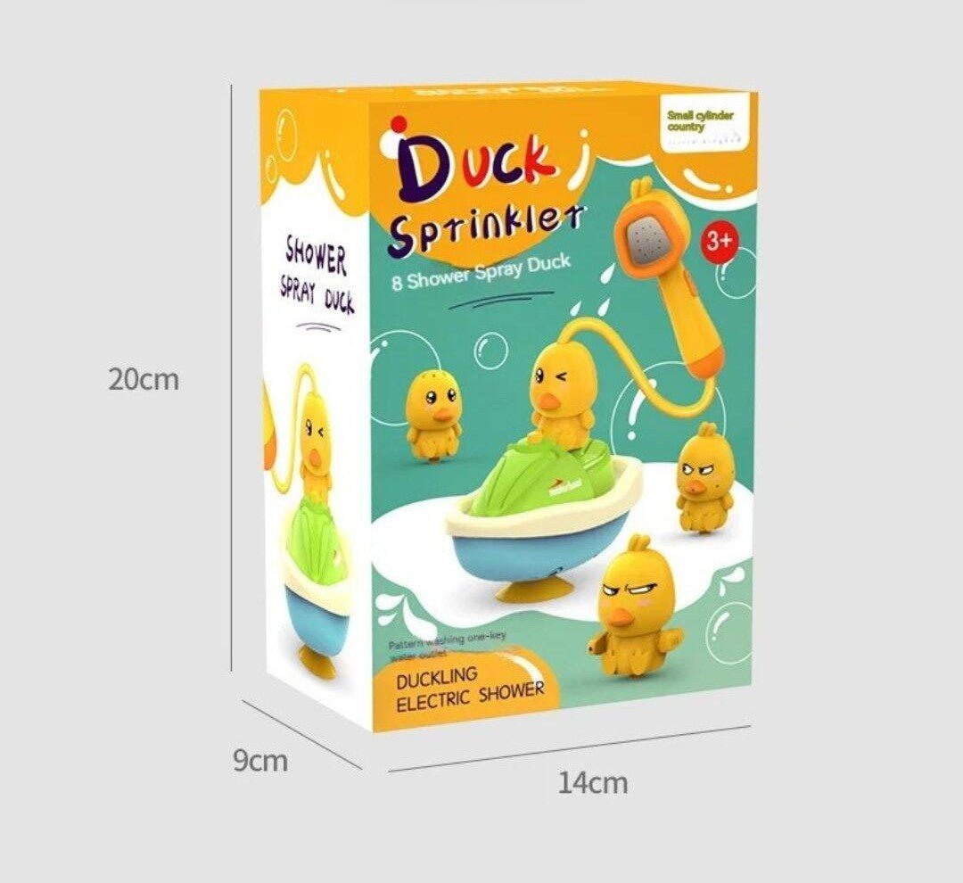 Jouet de bain bébé canard en bateau - Choupinoo