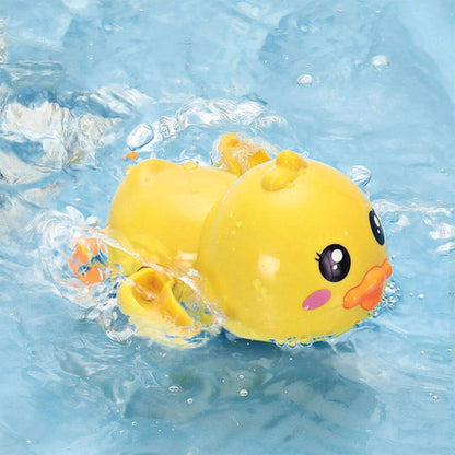 jouet de bain bebe canard nage