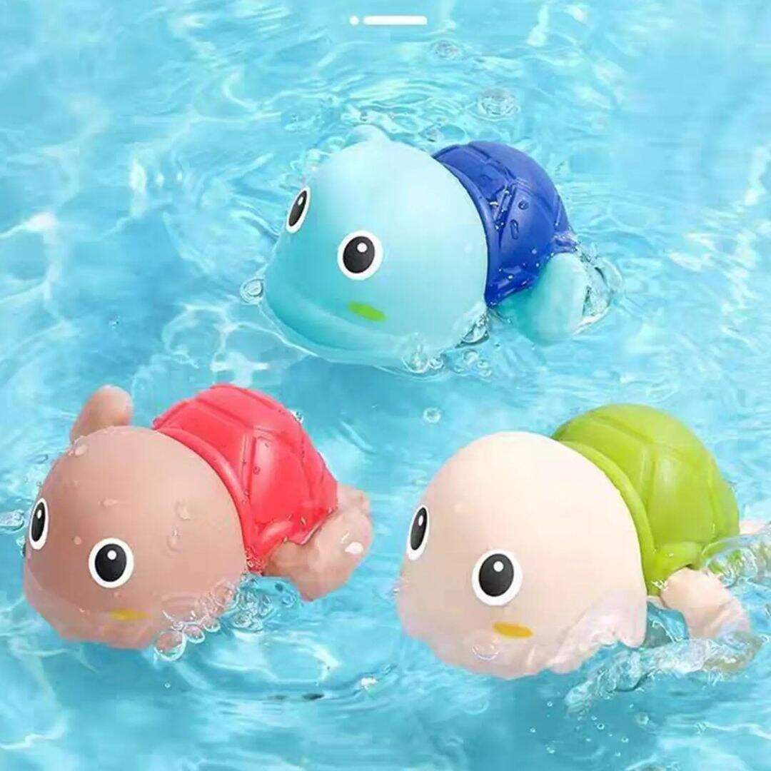 Jouet de bain bébé canard tortue baleine nageur - Choupinoo