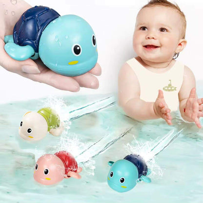 Jouet de bain bébé canard tortue baleine nageur - Choupinoo