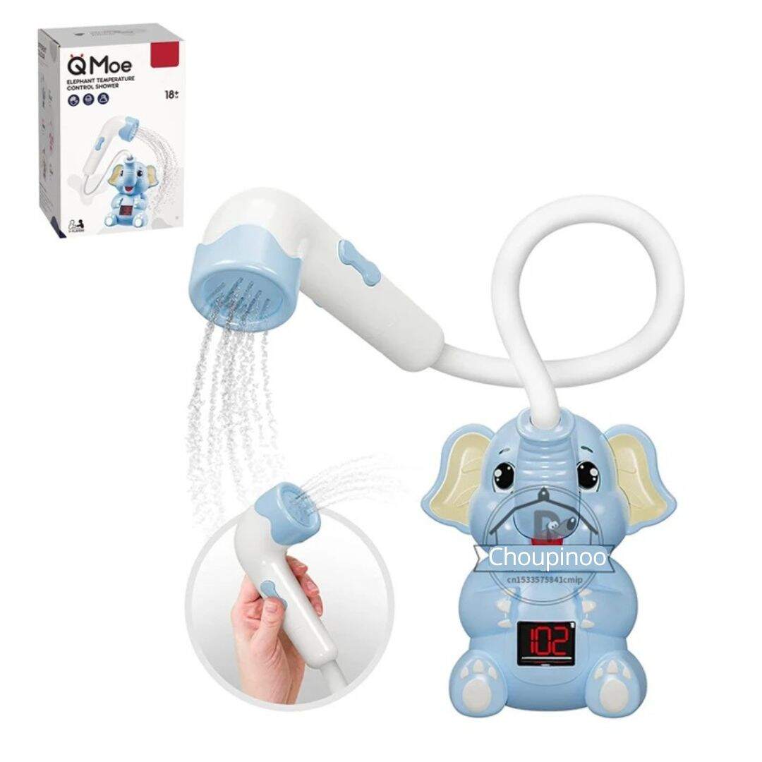 Jouet de bain bébé éléphant thermomètre - Choupinoo