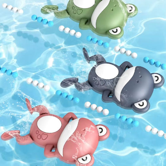 Jouet de bain bebe grenouille nageuse - Choupinoo