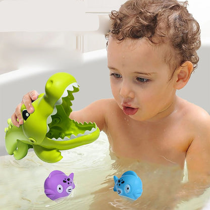 Jouet de bain crocodile mange poisson - Choupinoo