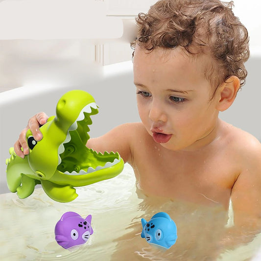 Jouet de bain crocodile mange poisson - Choupinoo