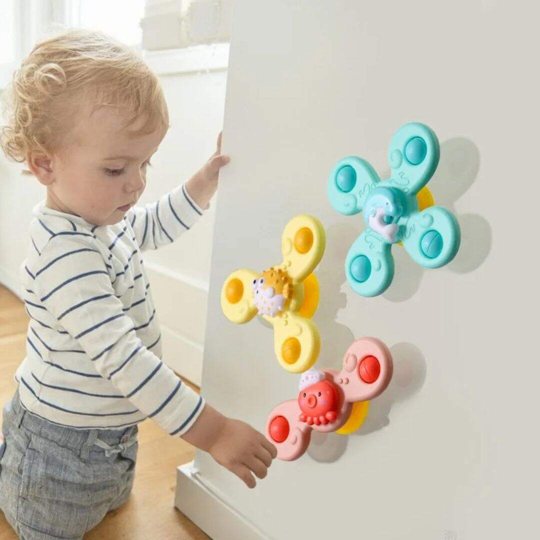 Jouet de bain rotatif pour bebe 0 - 6 mois - Choupinoo