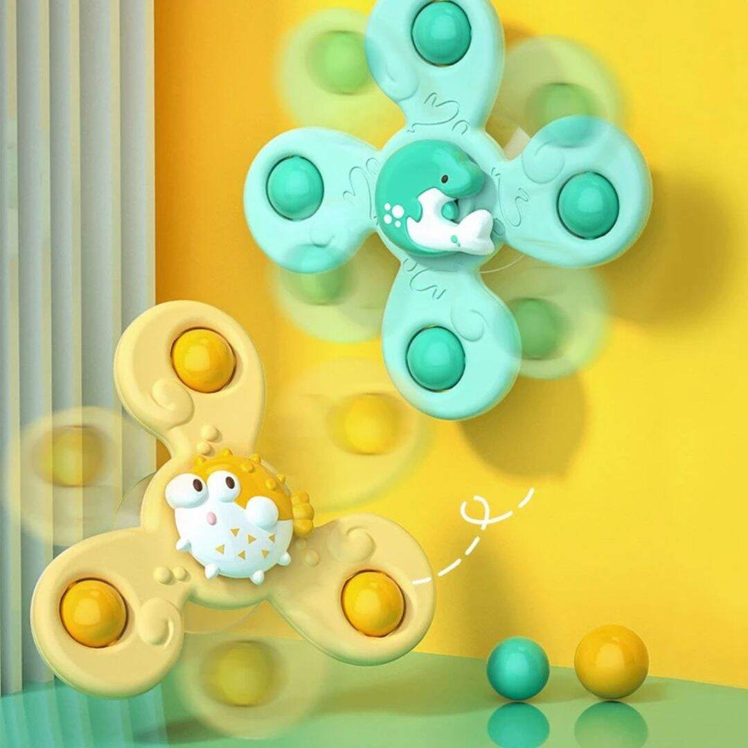 Jouet de bain rotatif pour bebe 0 - 6 mois - Choupinoo