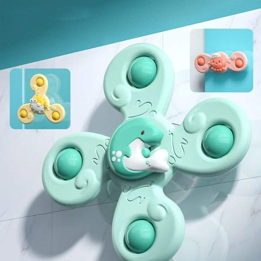 Jouet de bain rotatif pour bebe 0 - 6 mois - Choupinoo