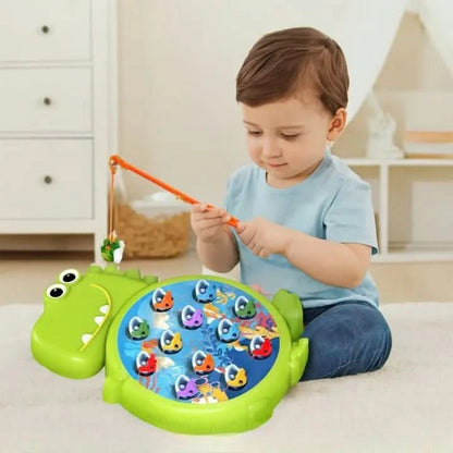 Jouet de pêche magnétique dinosaure Montessori - Choupinoo