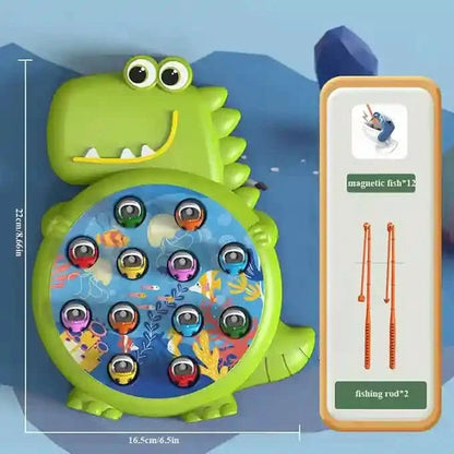 Jouet de pêche magnétique dinosaure Montessori - Choupinoo