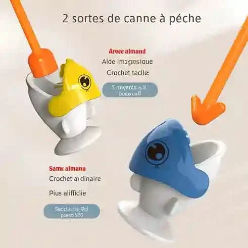 Jouet de pêche magnétique dinosaure Montessori - Choupinoo