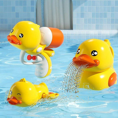 Jouets de bain bebe canard pistolet à eau - Choupinoo