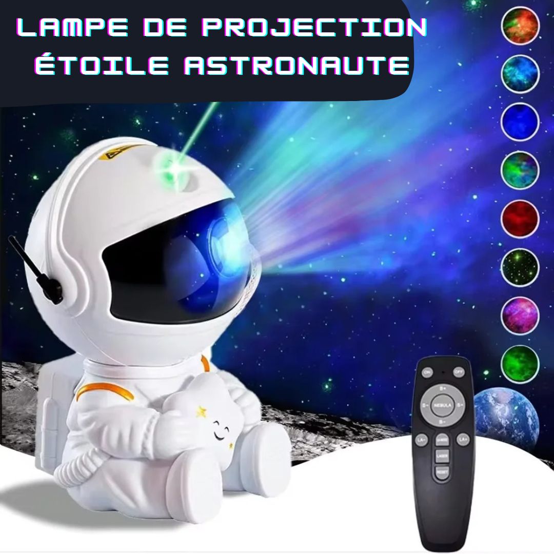 Lampe de chevet astronaute - Veilleuse espace enfant - Choupinoo