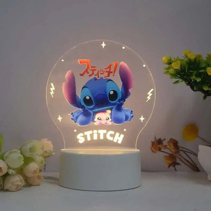 Lampe LED Stitch et Souillon - Choupinoo
