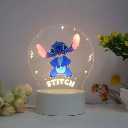 Lampe LED Stitch et Souillon - Choupinoo