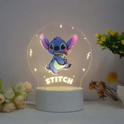 Lampe LED Stitch et Souillon - Choupinoo