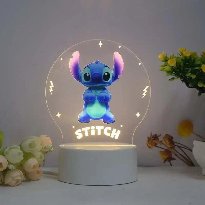 Lampe LED Stitch et Souillon - Choupinoo
