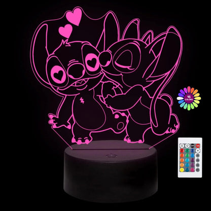 Lampe stitch amoureux - Choupinoo