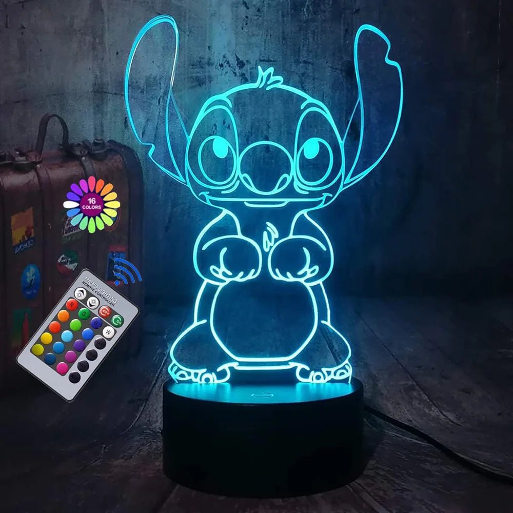 Lampe stitch amoureux - Choupinoo