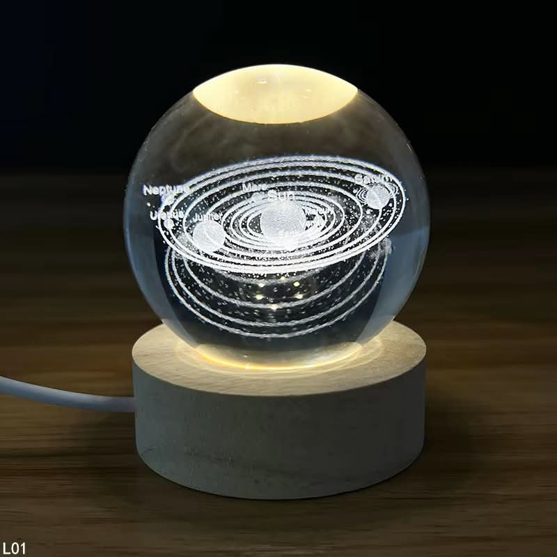 LAMPES DE CHEVET | Boule cristal enfant - Choupinoo