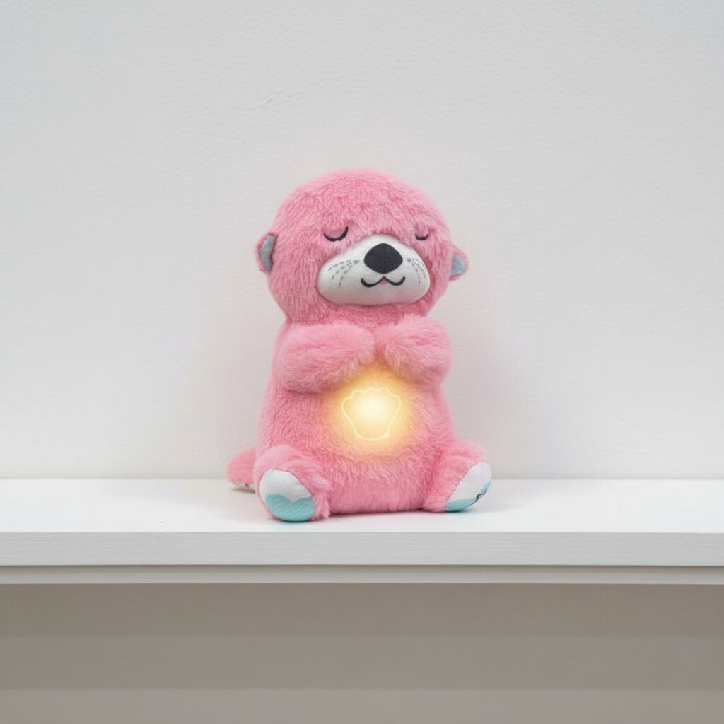 🦦 Loutre Câline qui Respire – Le Doudou Magique pour des Nuits de Rêve ✨ - Choupinoo