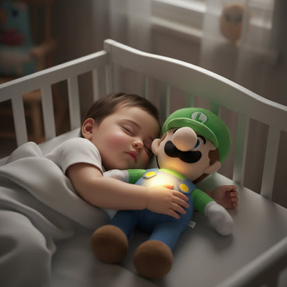 Luigi qui Respire – Peluche Respirante Apaisante pour Bébé - Choupinoo