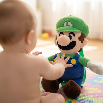 Luigi qui Respire – Peluche Respirante Apaisante pour Bébé - Choupinoo