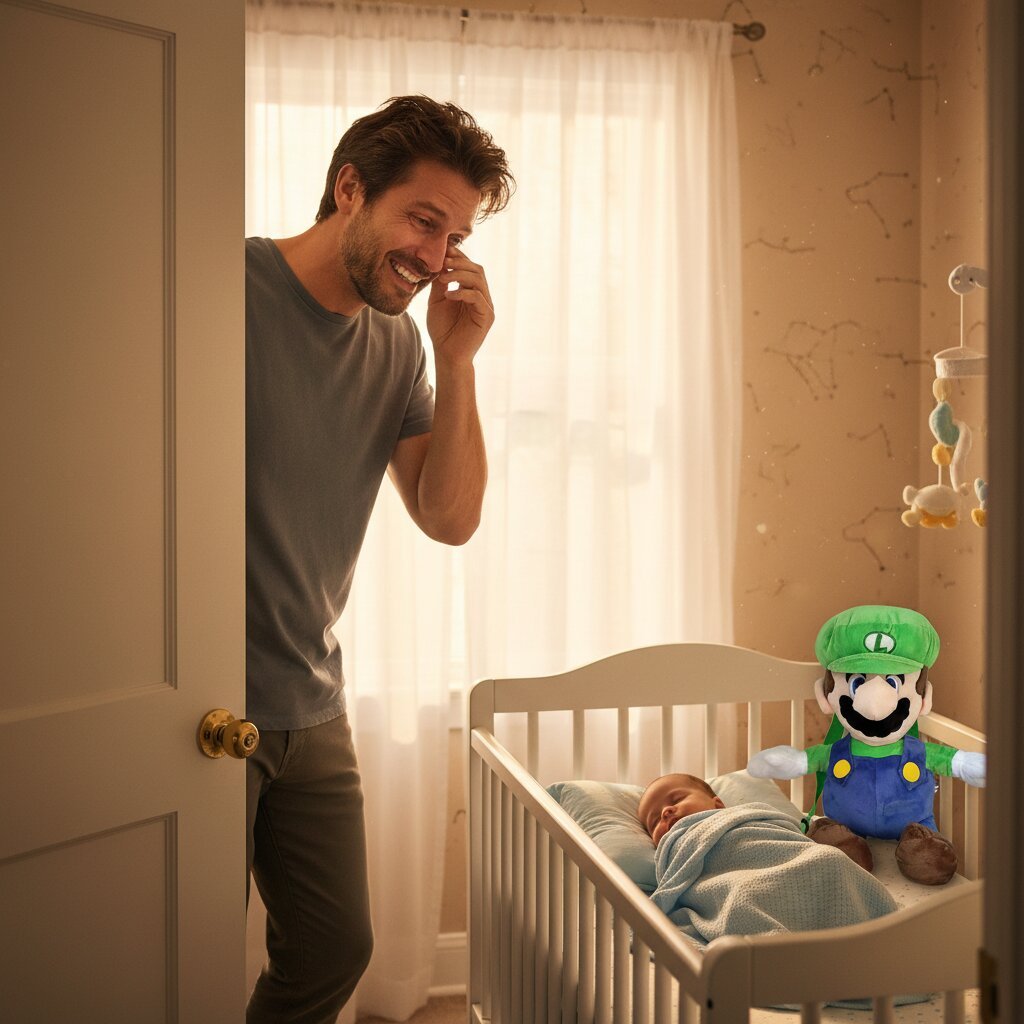 Luigi qui Respire – Peluche Respirante Apaisante pour Bébé - Choupinoo