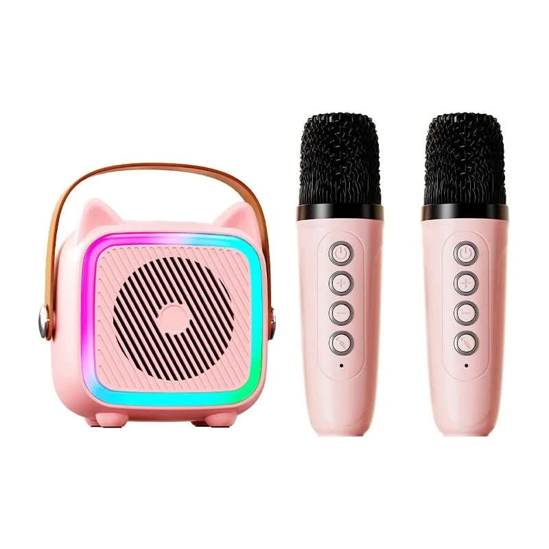 Micro Bluetooth Enfant Avec Effets Vocaux ZWOOS Micro Karaoké Enfant Portable Rose – 2 Micros Sans Fil Bluetooth + Lumières LED – Effets Vocaux Fun – Cadeau 3-12 Ans Micro Bluetooth Enfant Avec Effets Vocaux ZWOOS Micro Karaoké Enfant Portable Rose – 2 Micros Sans Fil Bluetooth + Lumières LED – Effets Vocaux Fun – Cadeau 3-12 Ans