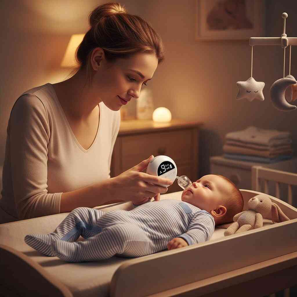 Mouche bebe electronique le soin du nez sur aspirateur - Choupinoo