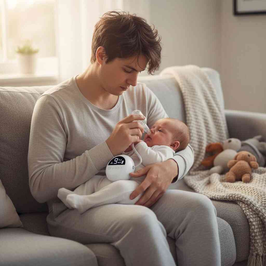 Mouche bebe electronique le soin du nez sur aspirateur - Choupinoo
