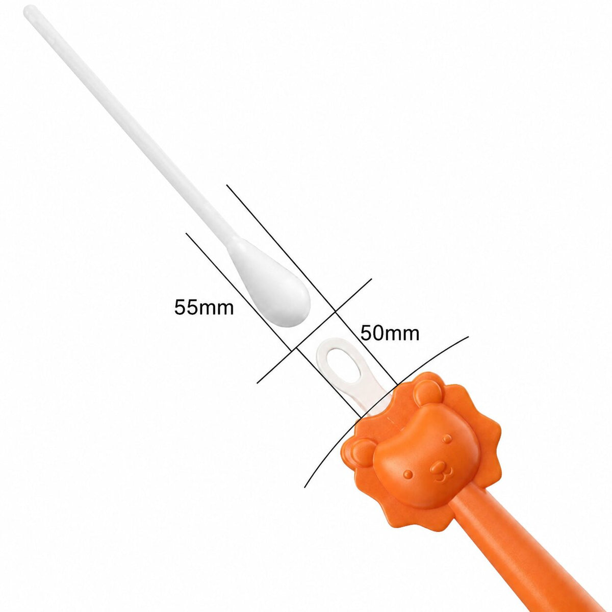 Nettoyeur oreille et nez bébé en silicone 2 en 1 comparaison vs coton tige traditionnel - Choupinoo