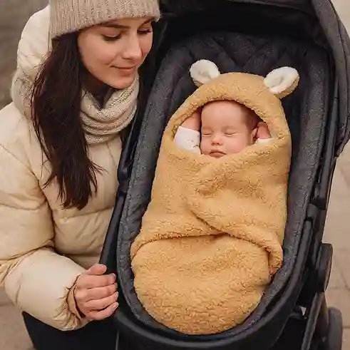 Nid d ange couverture bébé en polaire 0 - 6 mois - Choupinoo