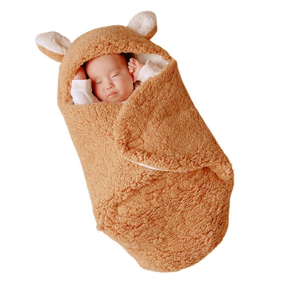 Nid d ange couverture bébé en polaire 0 - 6 mois - Choupinoo