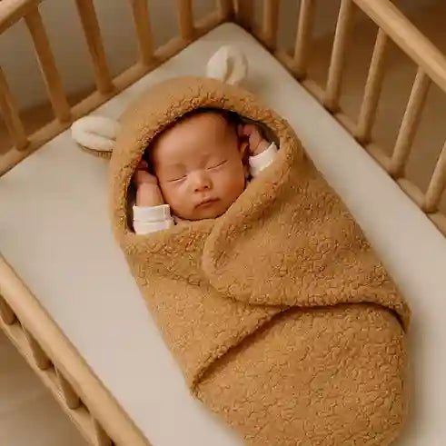 Nid d ange couverture bébé en polaire 0 - 6 mois - Choupinoo