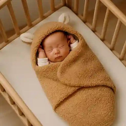 Nid d ange couverture bébé en polaire 0 - 6 mois - Choupinoo