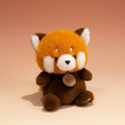 Peluches Animaux Assis - Panda Roux Capybara et Amis | 16 cm